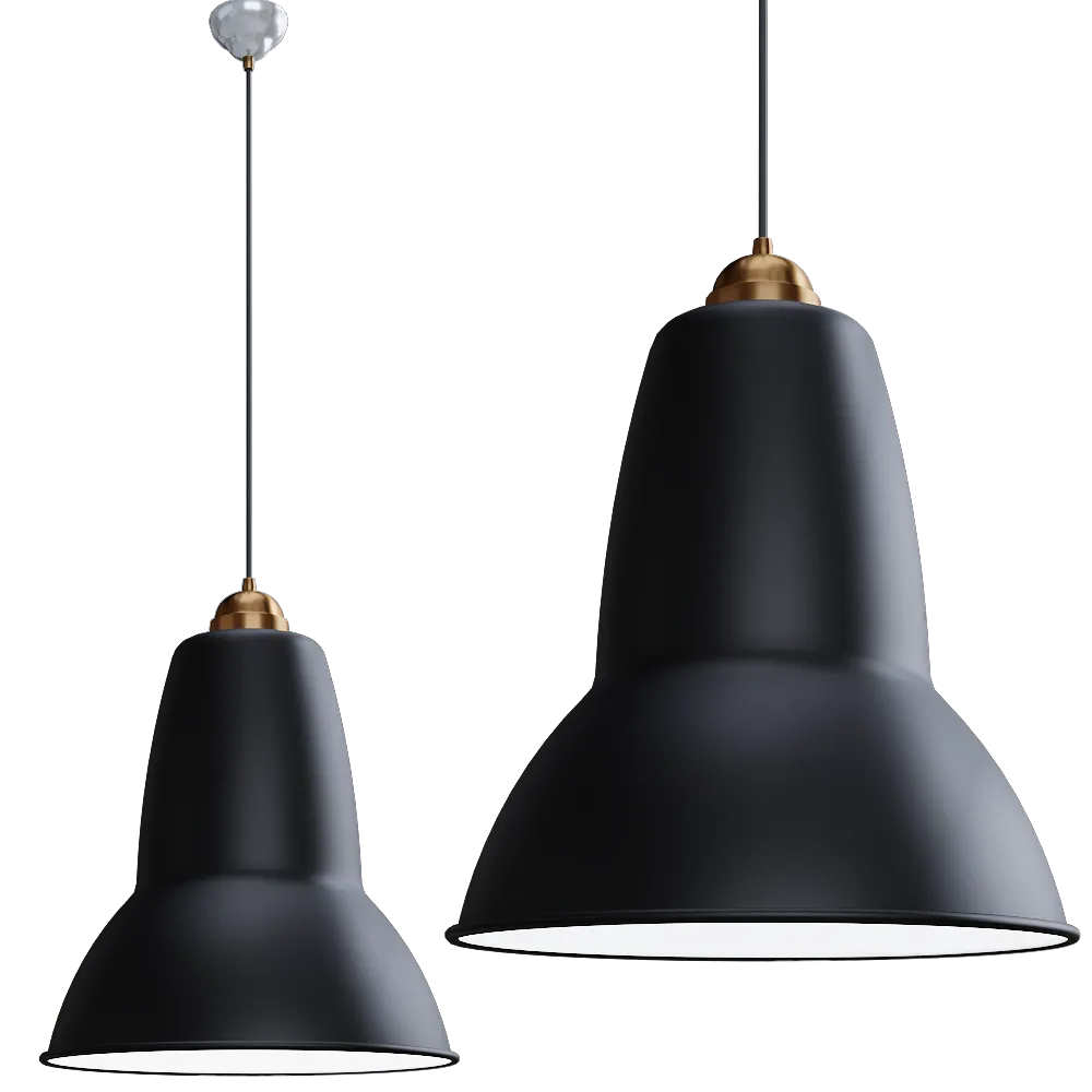Anglepoise – Pendant lamp Original 1227 Brass Giant 3ds Max