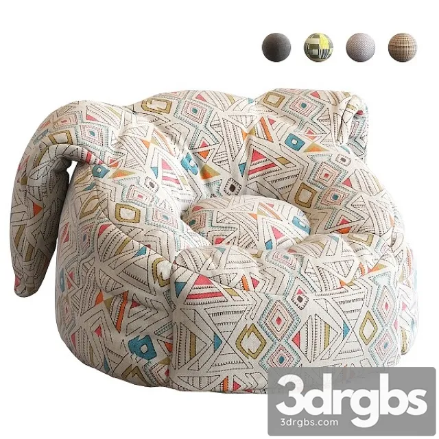 Animal Bean Bag Chairs 3dsmax Download