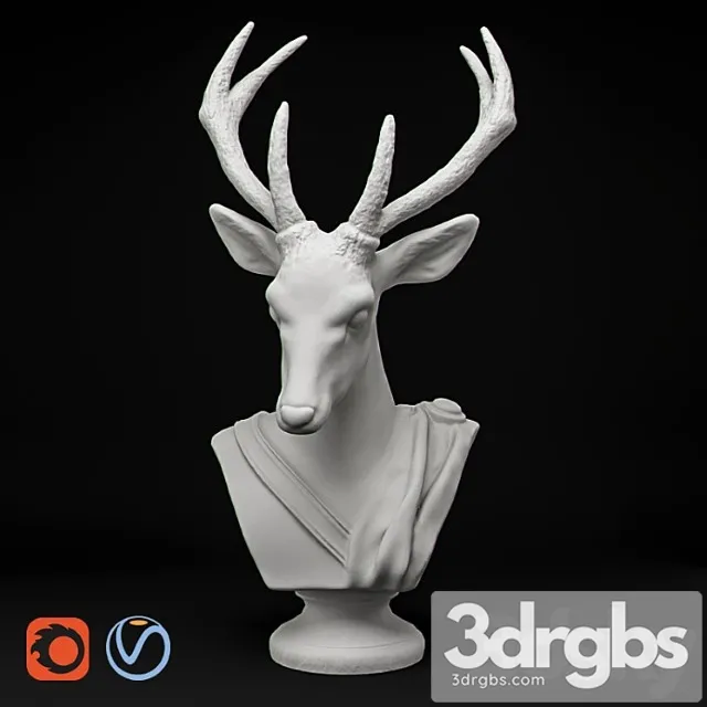 Animal Bust Noble 3dsmax Download