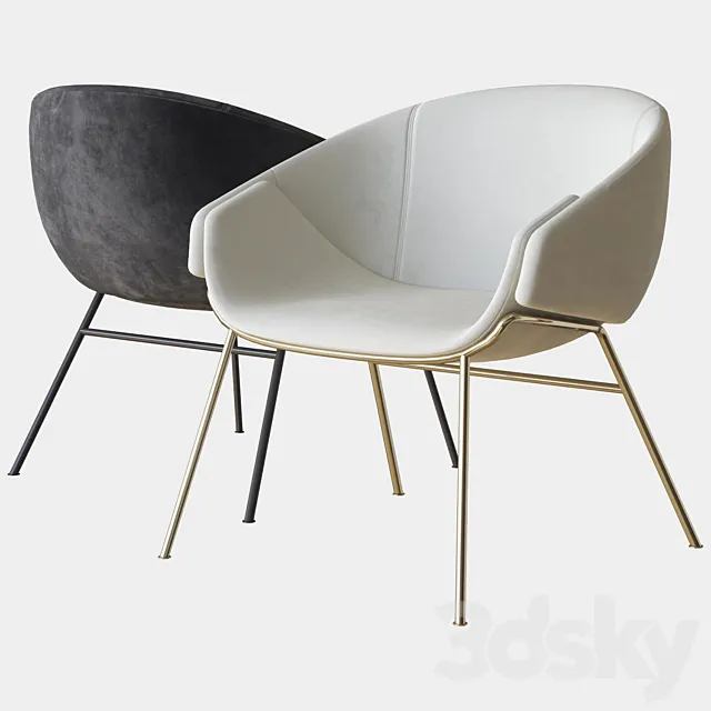 anita armchair sp01 3ds Max