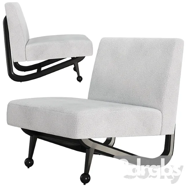 Anneli Slipper Chair 3dsmax Download