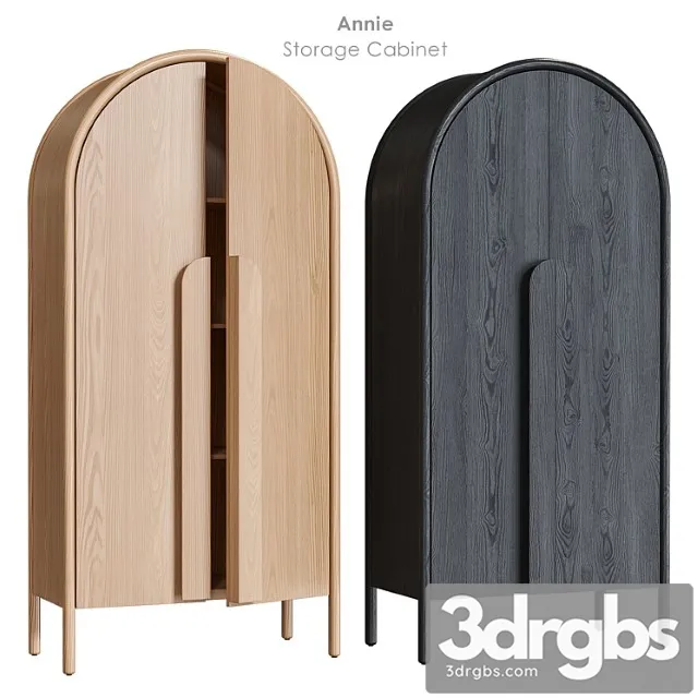 Annie natural storage cabinet 3dsmax Download