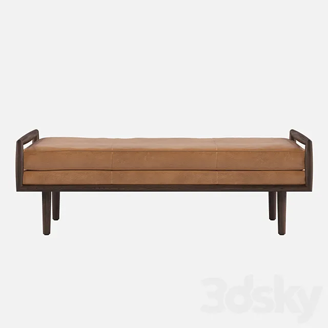 Ansa Charme Tan Bench 3DSMax File