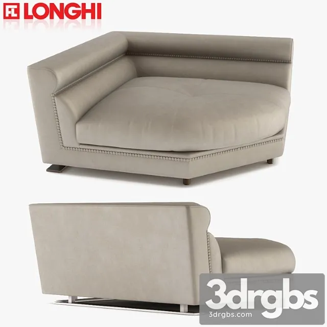 Ansel – longhi – sectional sofa 2 3dsmax Download