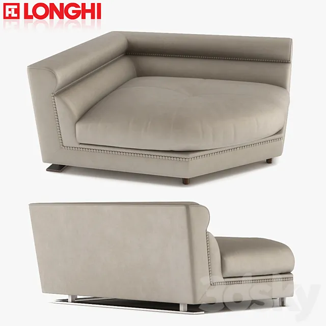 Ansel – Longhi – Sectional Sofa 3DS Max Model