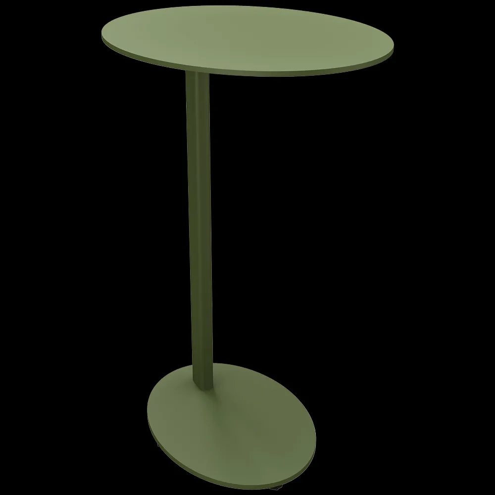 Ansen  – Bedside table MONO oval 3ds Max
