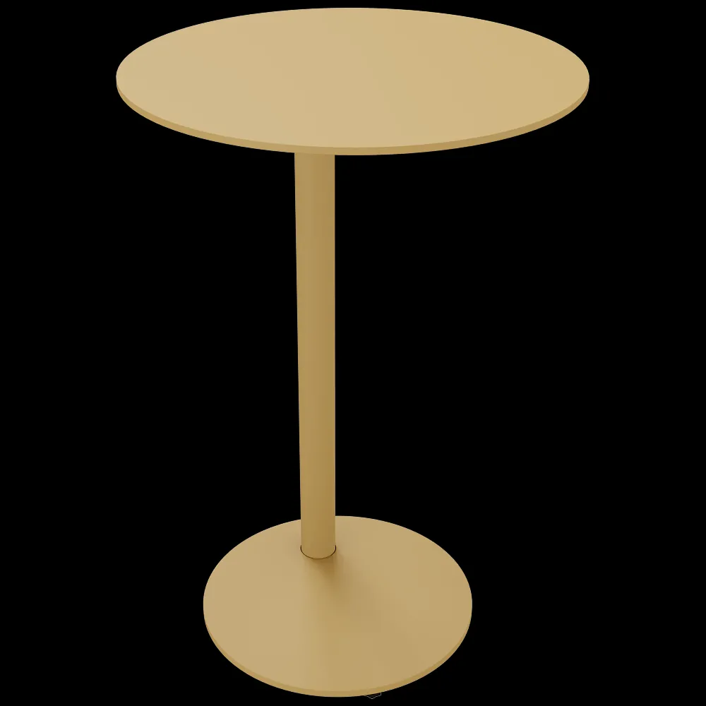 Ansen  – Bedside table MONO round 3ds Max