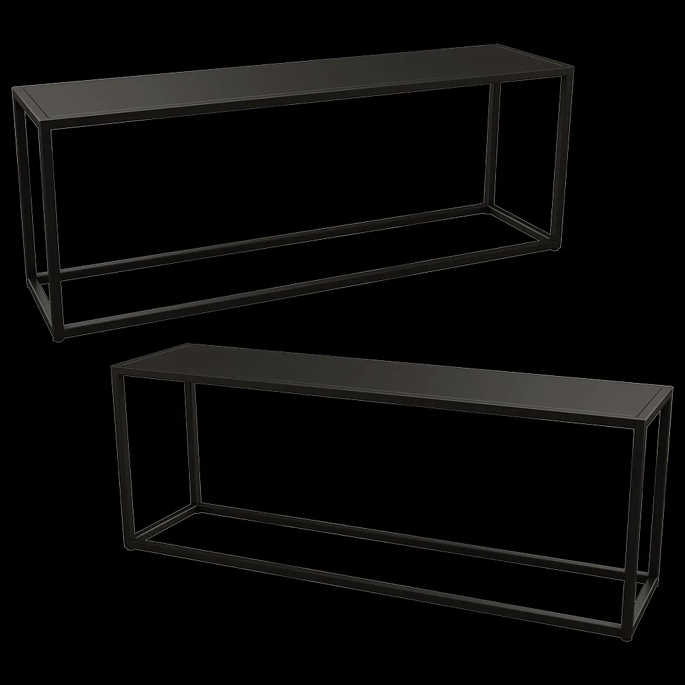Ansen  – Bench Pedestal 3ds Max