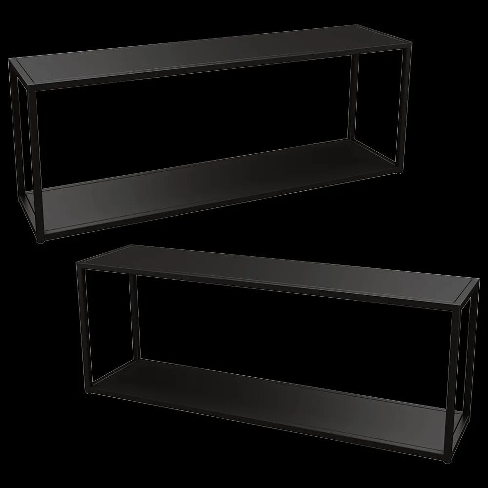 Ansen  – Two-level pedestal bench 3ds Max