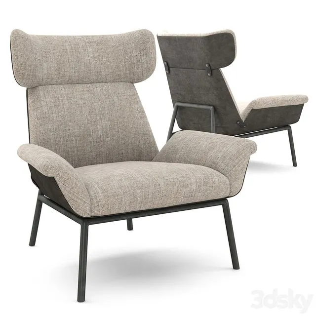 Anson Chair 3dsMax Model