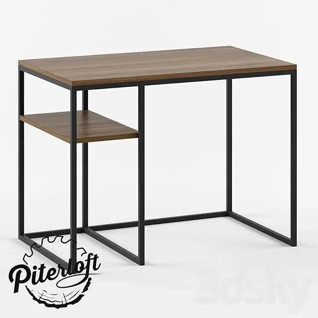 Anst table in loft style 3DS Max Model