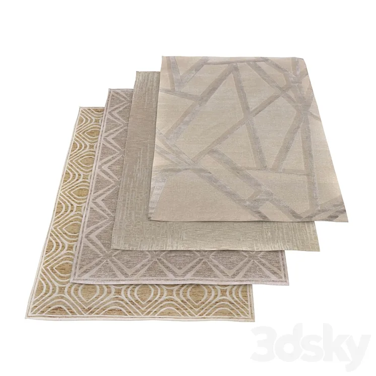 Ansy carpets set 1 3DS Max