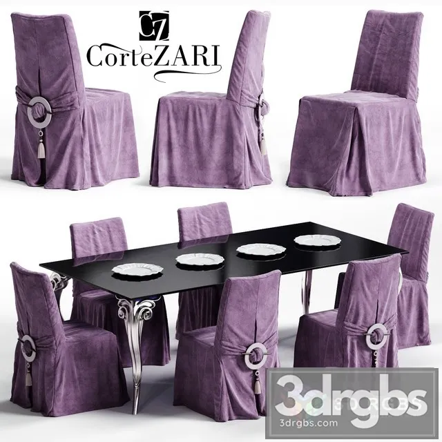 Antares Karis Table and Chair 3dsmax Download