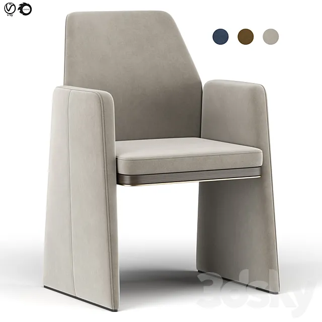 Anthony chair 3ds Max