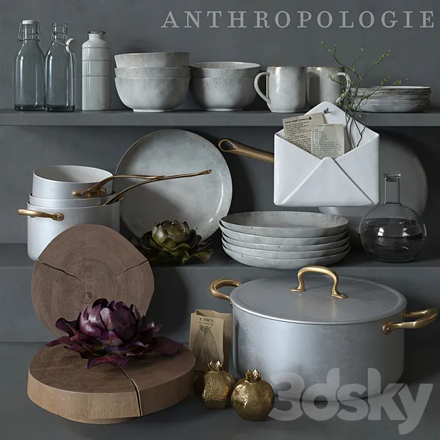 Anthropologie 3DS Max Model