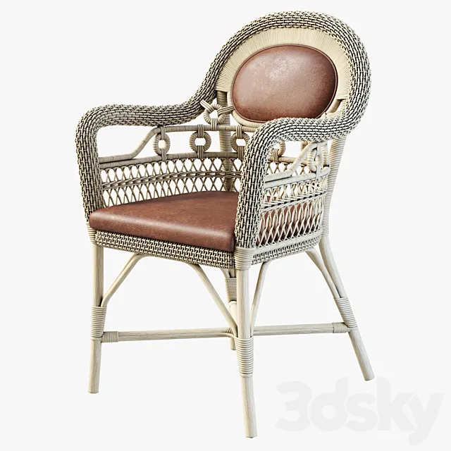 Antica dining chair 3ds Max