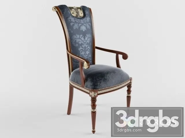 Antique Art Armchair 3dsmax Download