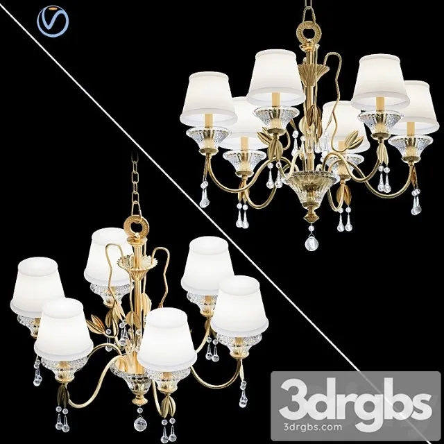 Antique gold chandeliers 3dsmax Download