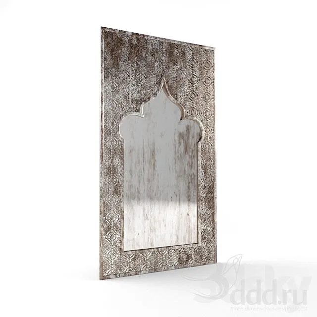 Antique Mirror 3DS Max Model