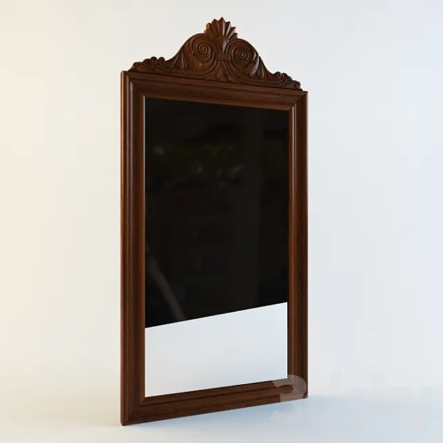 Antique mirror 3ds Max