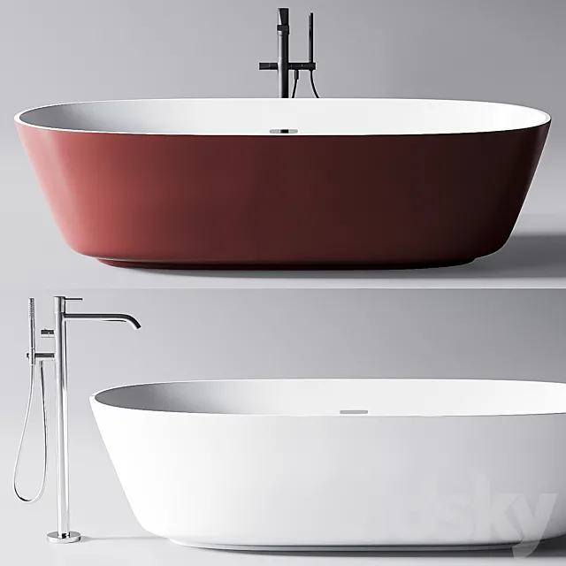 Antonio Lupi BAIA bathtub 3DS Max Model