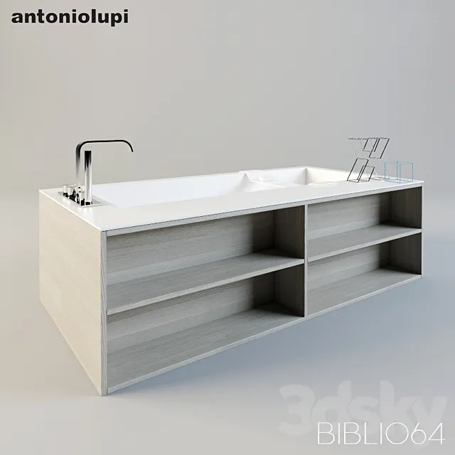 antonio lupi BIBLIO64 3ds Max