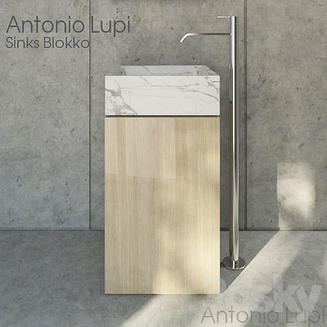 Antonio Lupi – BLOKKO and AntonioLupi mixers- BIKAPPA 3DSMax File