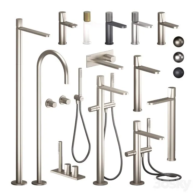 Antonio Lupi INDIGO and INDIGO Rack tap series 3dsMax Model