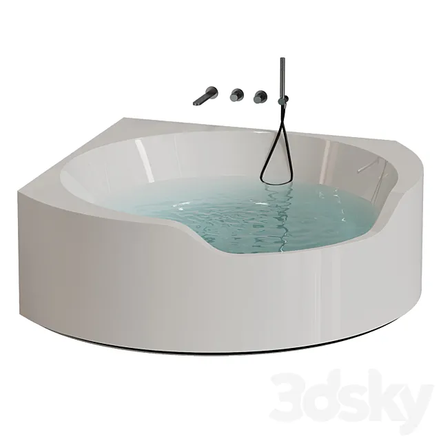 Antonio Lupi OFURO Illuminated bathtub 3ds Max