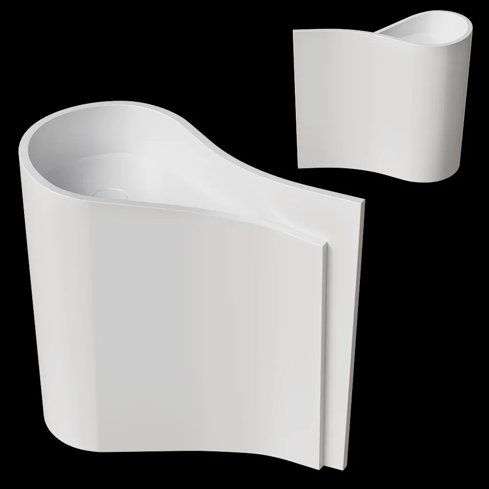Antoniolupi – Bathtub Wave 3ds Max