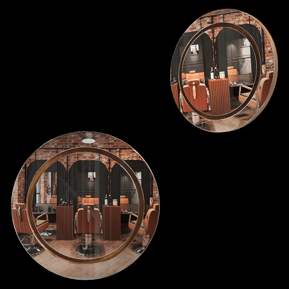 Antoniolupi – Mirror MISS TONDO 3ds Max