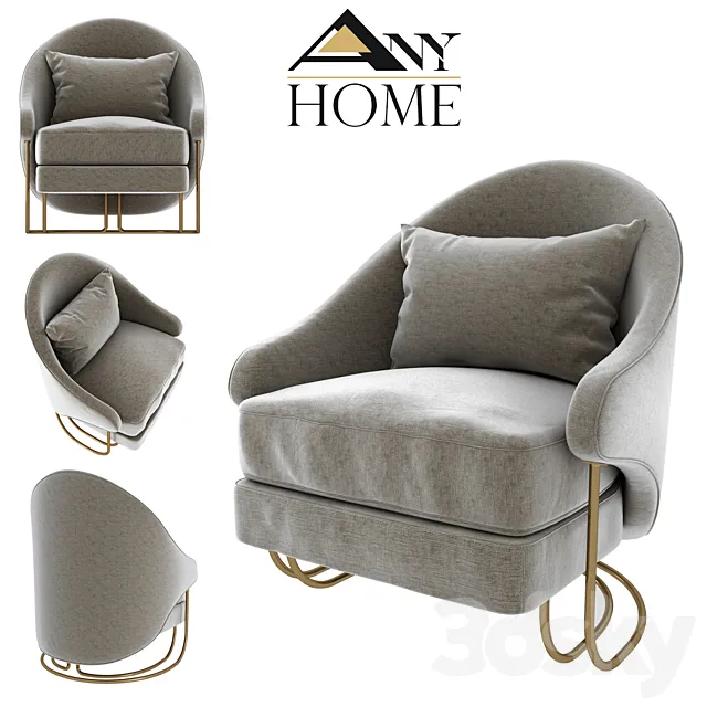 Any-Home Chair V009 3ds Max