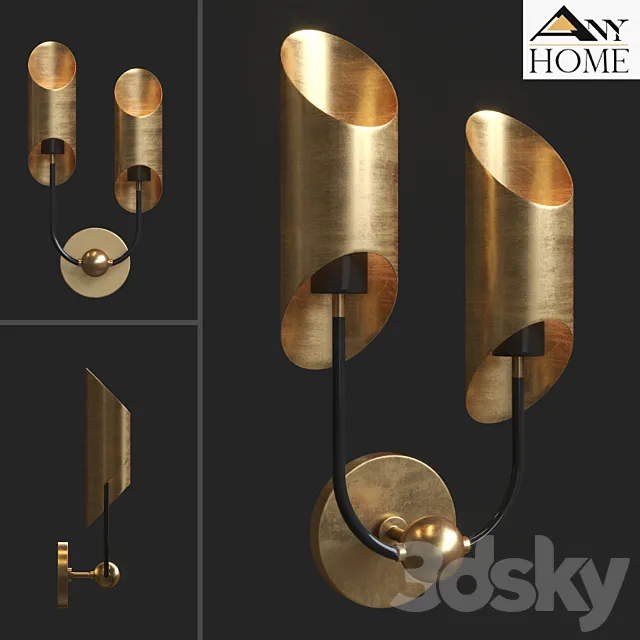Any-Home Sconce SB020 3DSMax File