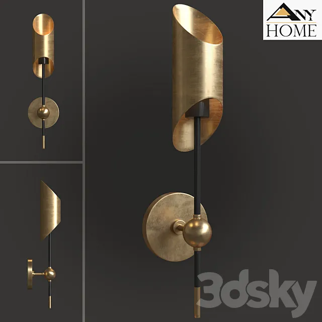 Any-Home Sconce SB021 3ds Max