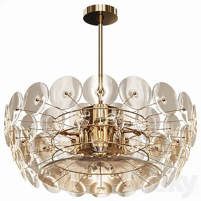 Anzazo chandelier 3DS Max Model