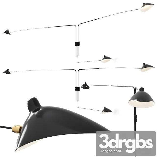 Ap3b by serge mouille ?ontemporary wall lamp