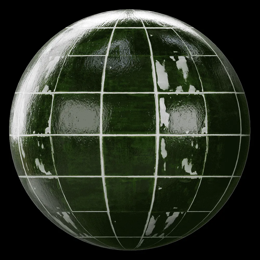 Ape Grupo – Tile Nour Dark Green 3ds Max