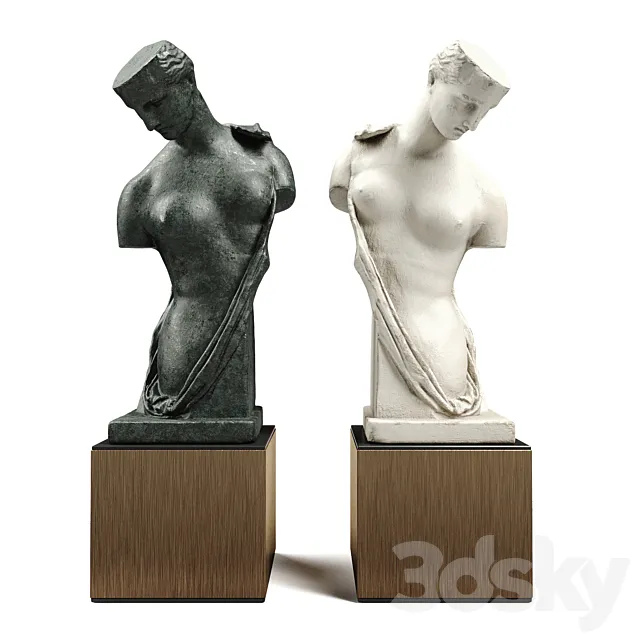 Aphrodite Psyche sculpture 3DSMax File