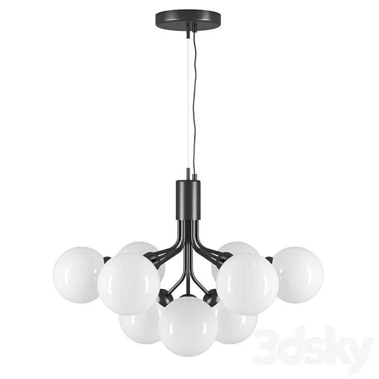 Apiales 9 ceiling lamp 3DS Max