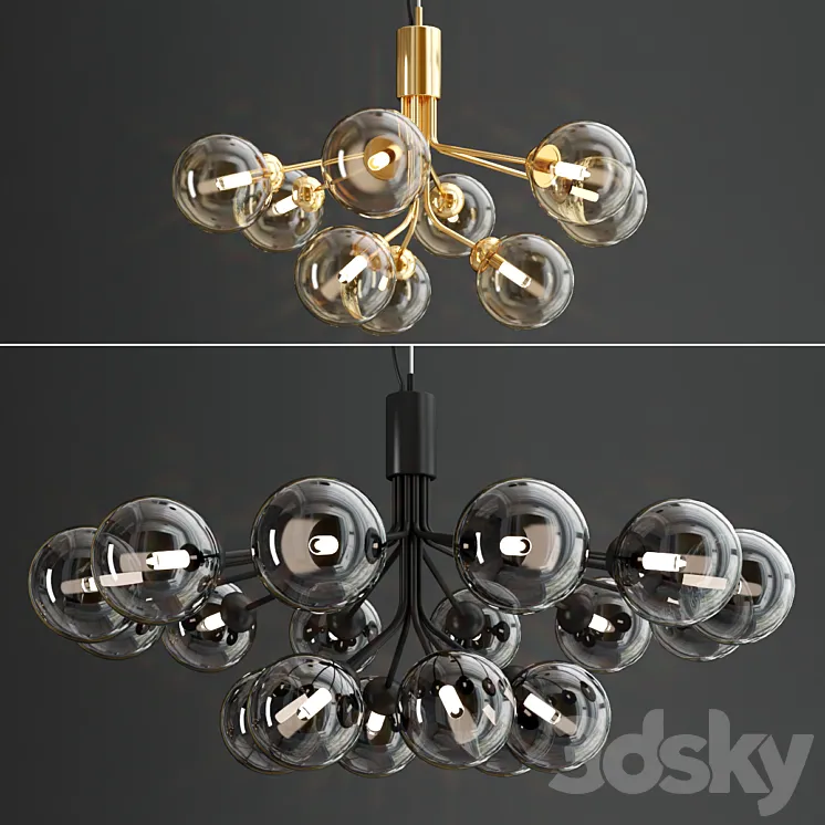 APIALES pendant lamps by Nuura 3DS Max Model