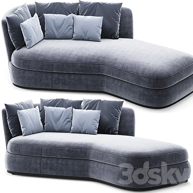 Apollo Chaise Lounge 3ds Max