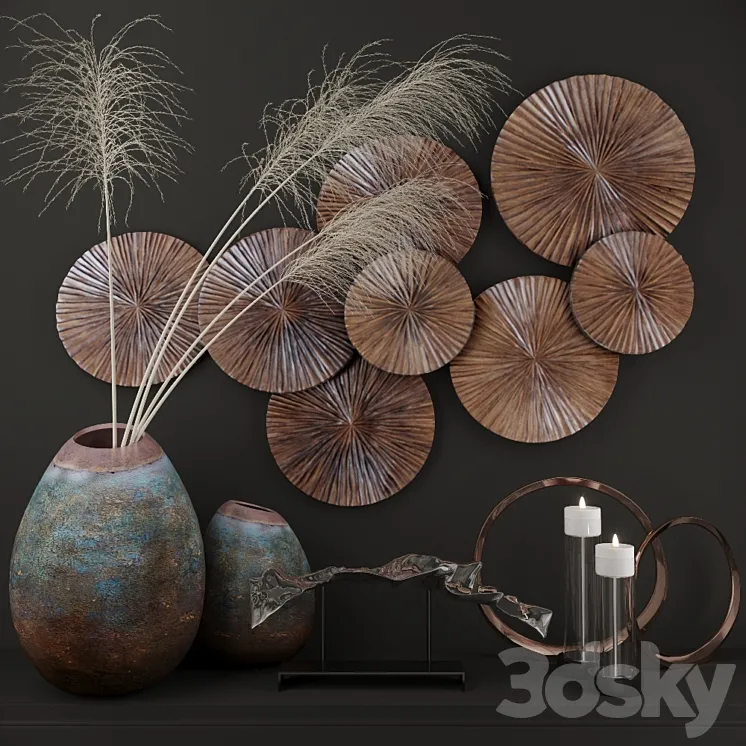 Apollo Decor and Uttermost Accessories 3DS Max