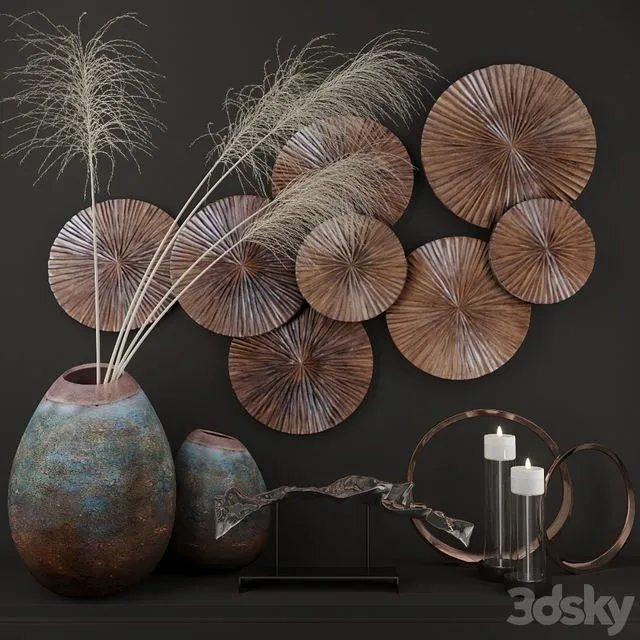 Apollo Decor and Uttermost Accessories 3dsMax Model