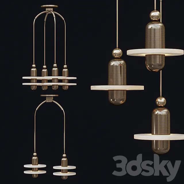 Apparatus Median pendant 3ds Max