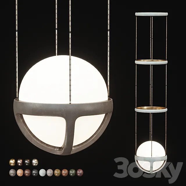 Apparatus Reprise Pendant 3DS Max Model