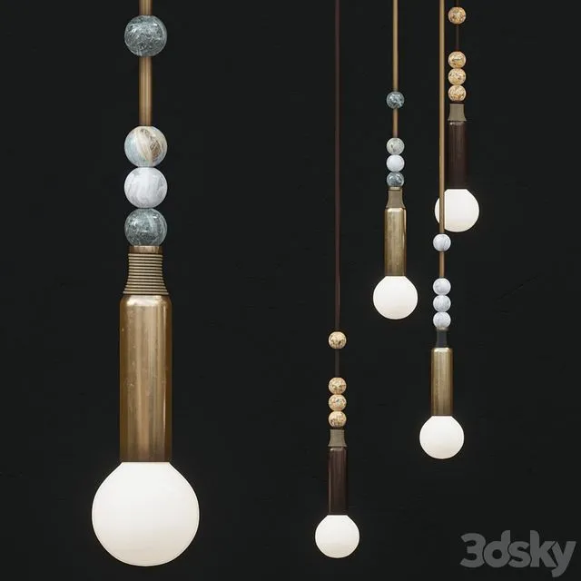 Apparatus Talisman 1 pendants 3dsMax Model