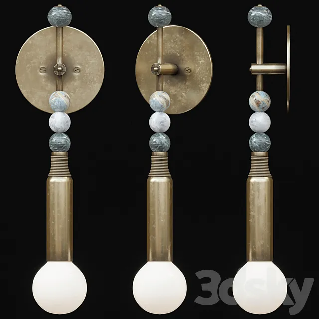 Apparatus Talisman 1 sconce 3ds Max