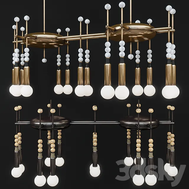 Apparatus Talisman 14 pendant 3ds Max