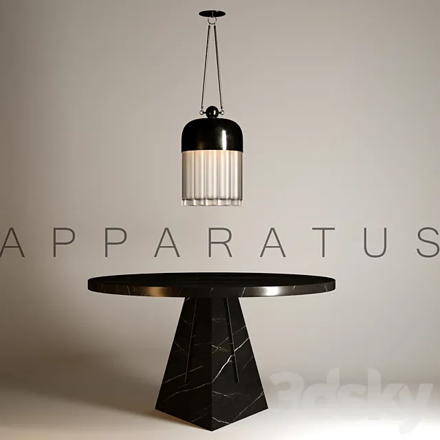 APPARATUS | TASSEL19 | PORTAL DINING TABLE MARBLE 3ds Max