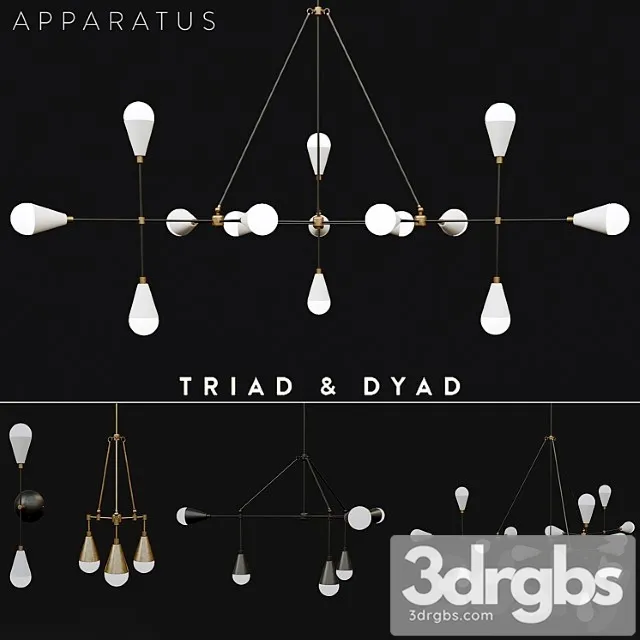 Apparatus triad & dyad set